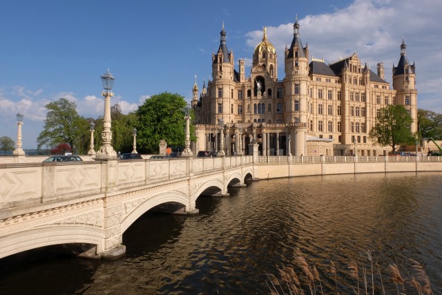 Frontansicht Schweriner Schloss